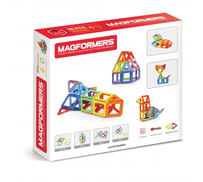 MAGFORMERS Magnetinis rinkinys, 26 vnt.0