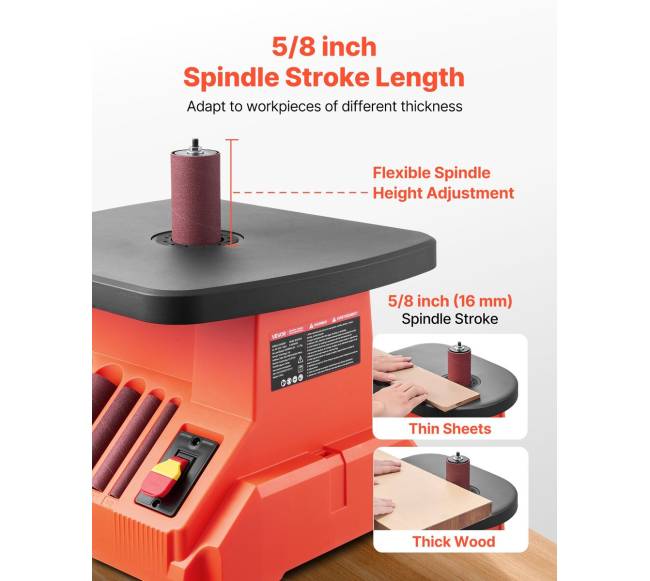 Osciliuojantis veleno šlifuoklis, 2000 aps.min.3