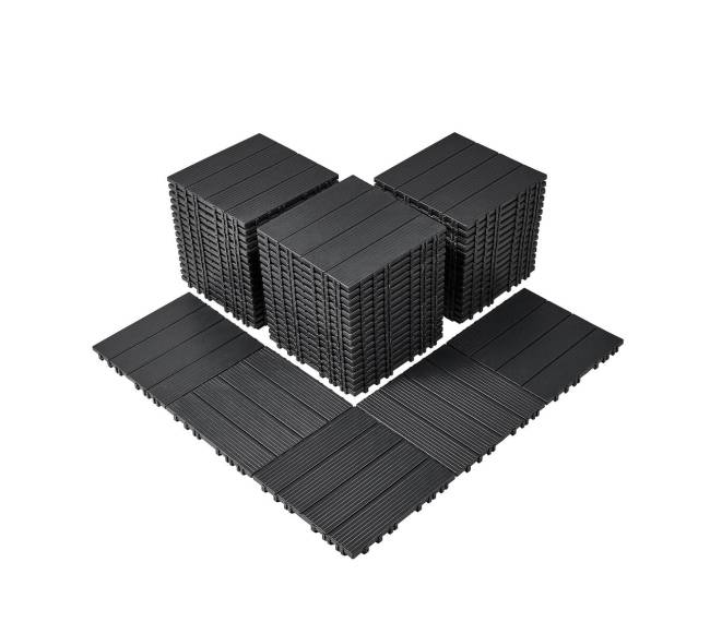 Plastikinės terasa plytelės 54 vnt. 30x30 cm0