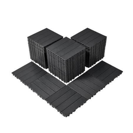 Plastikinės terasa plytelės 54 vnt. 30x30 cm0