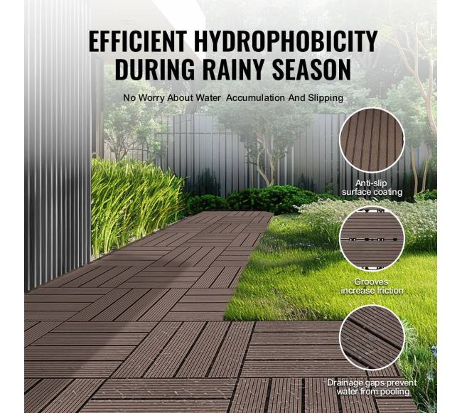 Terasos plytelės sujungimui plastikas Mediena 10 vnt.3