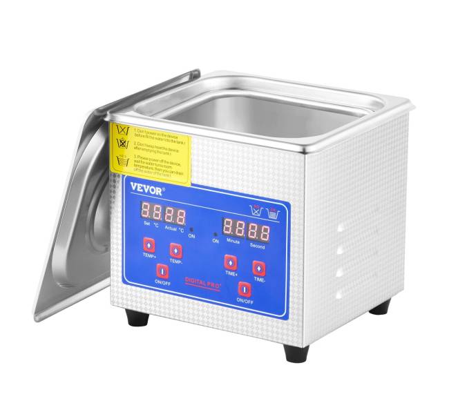 1,3 l ultragarso valymo įrenginys iš nerūdijančio plieno0