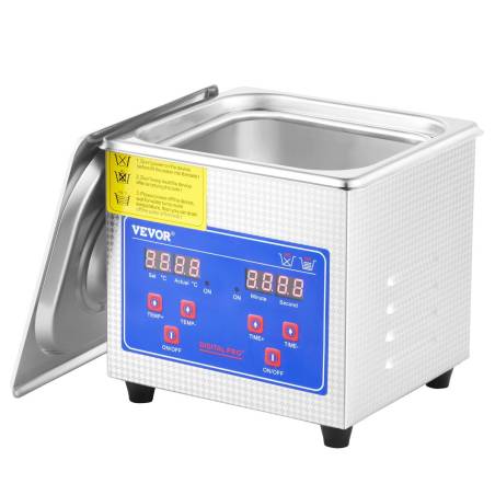 1,3 l ultragarso valymo įrenginys iš nerūdijančio plieno0