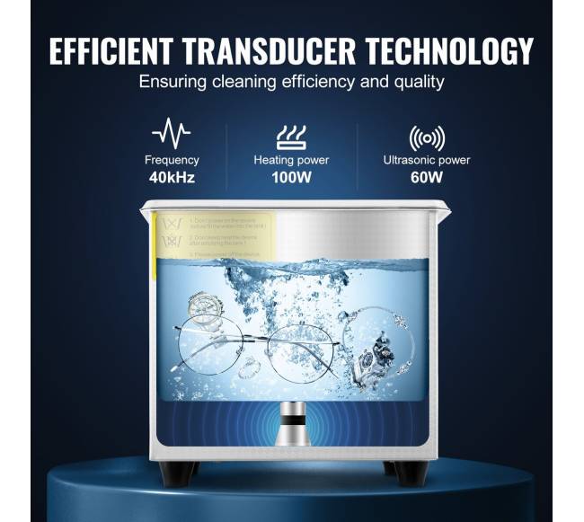 1,3 l ultragarso valymo įrenginys iš nerūdijančio plieno2