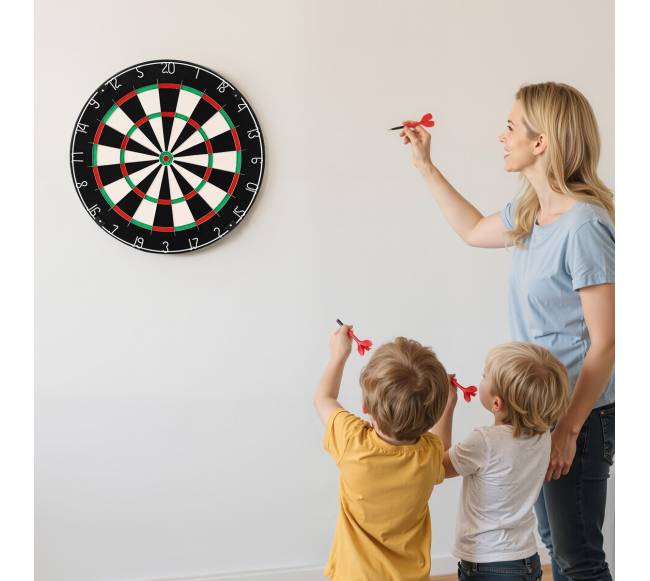 Savaime atsistatanti dartų lenta iš sizalio pluošto7