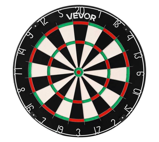 Savaime atsistatanti dartų lenta iš sizalio pluošto10