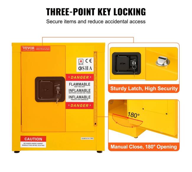 11 galonų apsaugos spintelė5