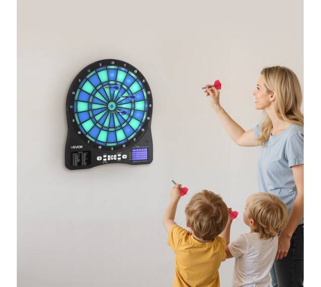 Elektroninis smiginis su LED apšvietimu7