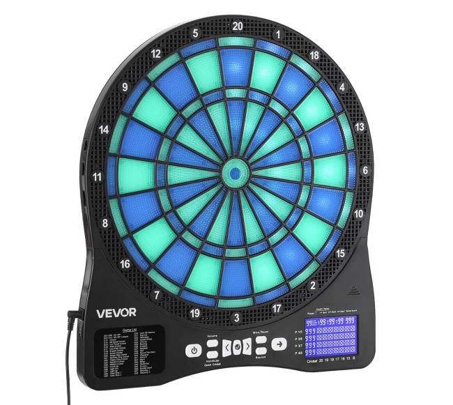 Elektroninis smiginis su LED apšvietimu9