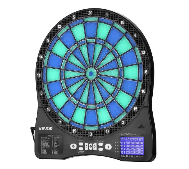 Elektroninis smiginis su LED apšvietimu10