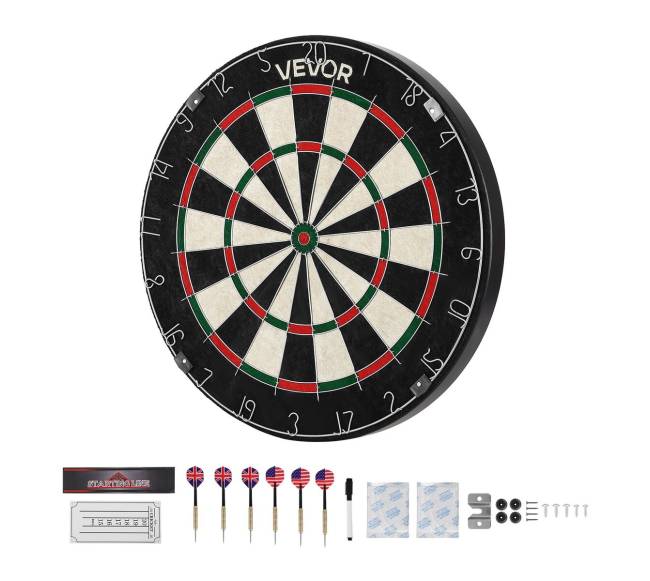 Smiginio lenta su 6 smiginiais ir taškų rinkiniu8