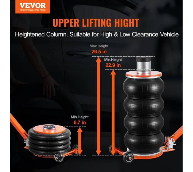 Pneumatinis keltuvas 6 tonų su kolona sedanams1