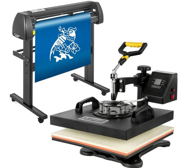 5 viename šiluminis presas ir vinilo pjaustymo mašina8