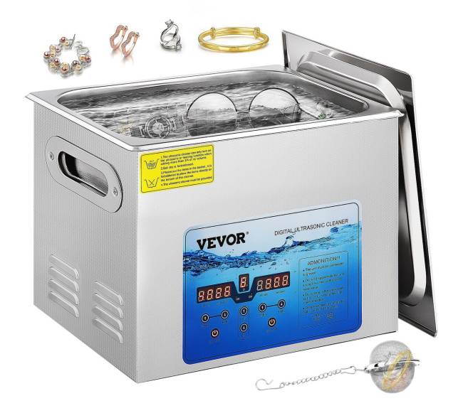 Ultragarsinis valytuvas 15L su skaitmeniniu laikmačiu0
