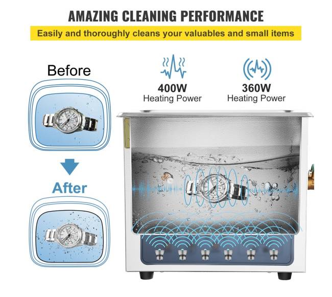 Ultragarsinis valytuvas 15L su skaitmeniniu laikmačiu2