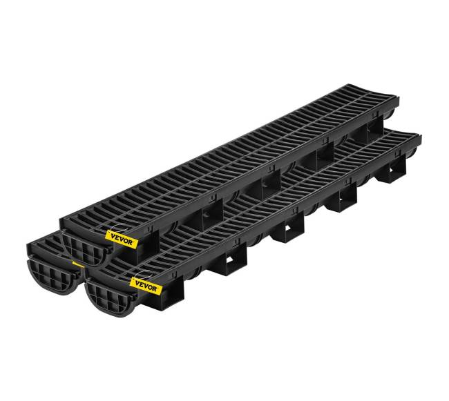 Trenkinis drenažas su plastikine grotele, 3 komplektai0