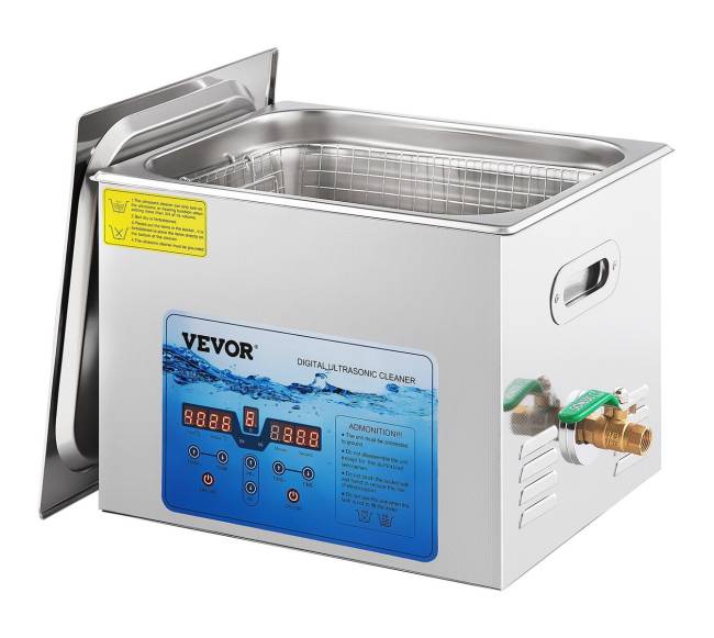 Ultragarsinis valytuvas 15L su skaitmeniniu laikmačiu8