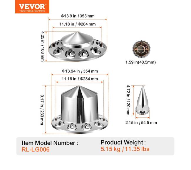 Automobilio ašies dangčių rinkinys6
