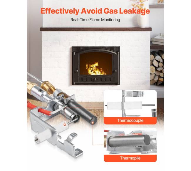 Dujų piloto mazgas židiniams2