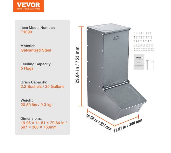 Metalinė dviejų durų šėrykla kiaulėms6
