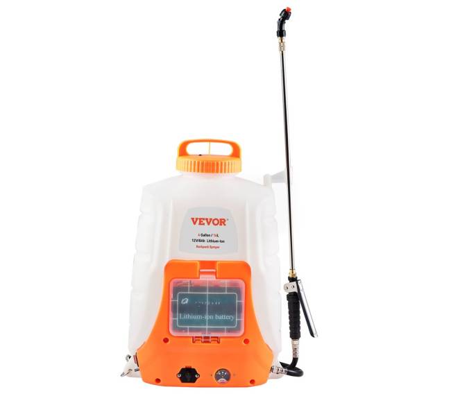 Akumuliatorinis purkštuvas su kuprine 15 litrų8