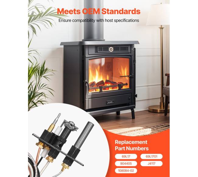 Gamtinių dujų pilotinis židinys3