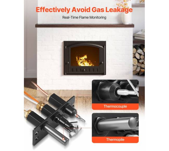 Duonos dujų piloto mazgas, suderinamas modelis2