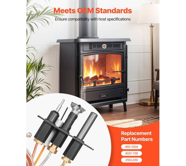 Duonos dujų piloto mazgas, suderinamas modelis3