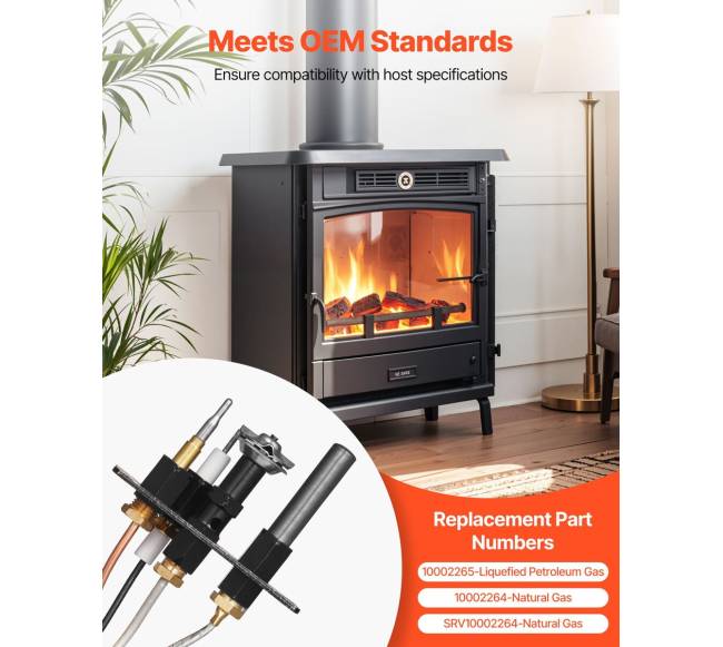 Dujų pilotinė kaitra, natūralios dujos ir DGL3