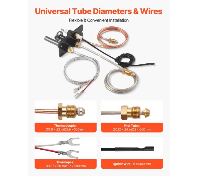Dujų pilotinė kaitra, natūralios dujos ir DGL5