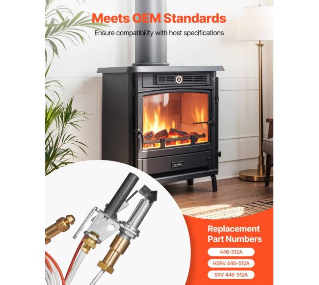 Židinio dujų piloto mazgas natūralioms dujoms3