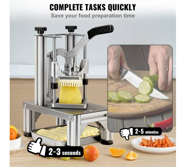 Komercinis bulvių pjaustytuvas su 4 ašmenimis3