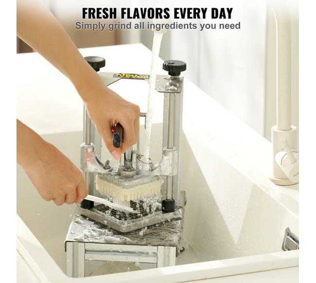 Komercinis bulvių pjaustytuvas su 4 ašmenimis5