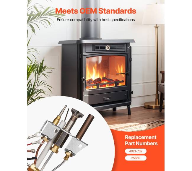 Dujų piloto mazgas Heatilator židiniams3