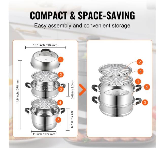 Trijų aukštų garpuodis 28cm5