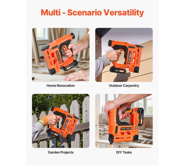 Belaidė vinies ir kabės pistoletas, 18 Ga, 32 mm5