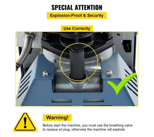 Didelio slėgio oro kompresorius 4500 PSI 1800W3