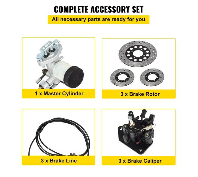 Go-kart stabdžių cilindro komplektas5