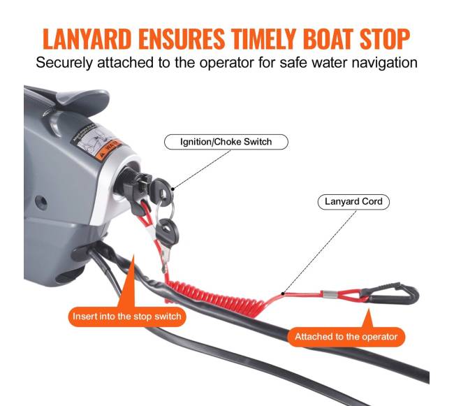 Išorinis droselio reguliavimo pultas Evinrude Johnson4