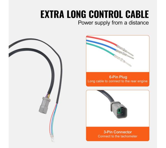 Išorinis droselio reguliavimo pultas Evinrude Johnson5