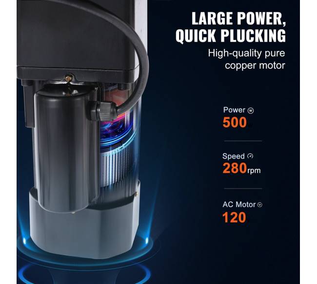 Vištų plikymo mašina su nerūdijančio plieno būgnu2