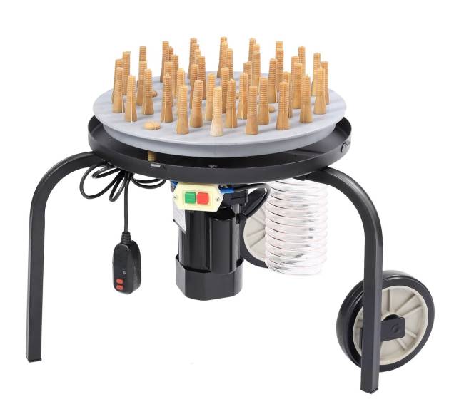 Vištų plikymo mašina su nerūdijančio plieno būgnu8