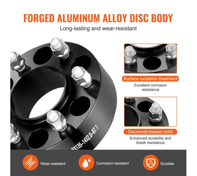 2" ratų tarpikliai 6 skylių 4 vnt juodi4