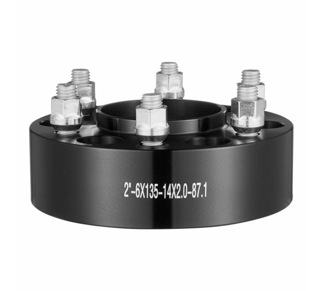 2" ratų tarpikliai 6 skylių 4 vnt juodi8