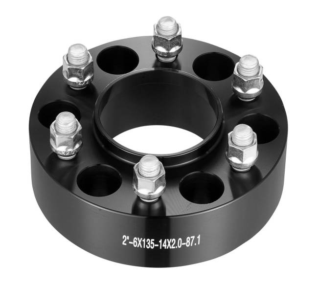 2" ratų tarpikliai 6 skylių 4 vnt juodi10