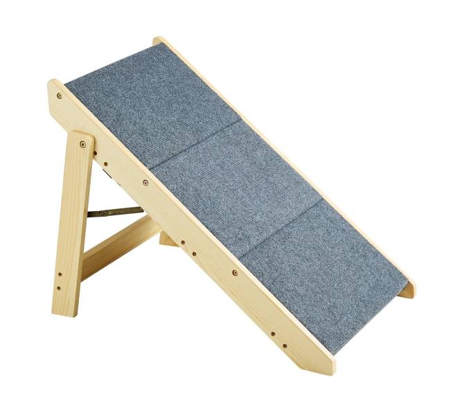 Medinės šunų kopėčios 3 pakopų 2-in-10