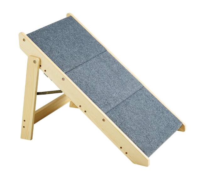 Medinės šunų kopėčios 3 pakopų 2-in-110