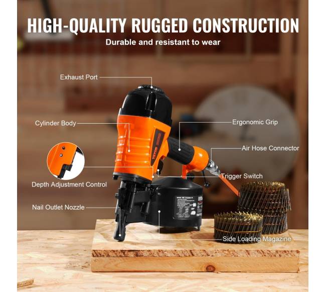 CN65 ritininis vinių pistoletas 1,1–2,5 coliai4