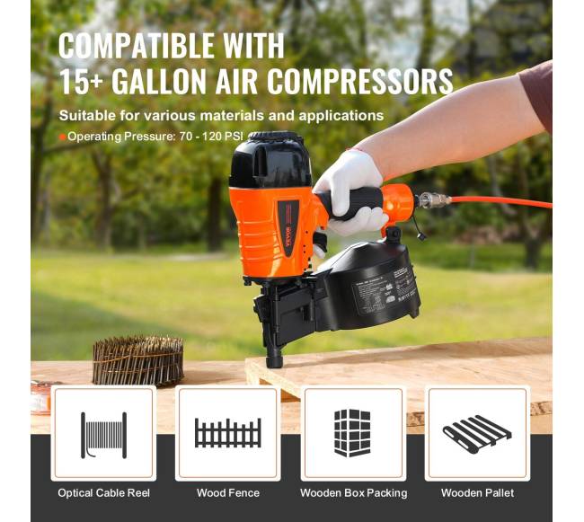 CN65 ritininis vinių pistoletas 1,1–2,5 coliai5