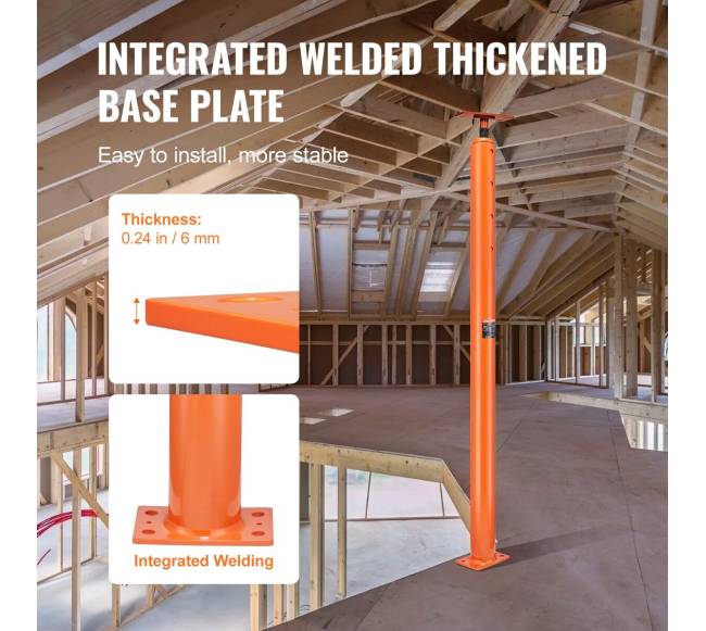 Reguliuojamas grindų keltuvas pastatams 137-381 cm3